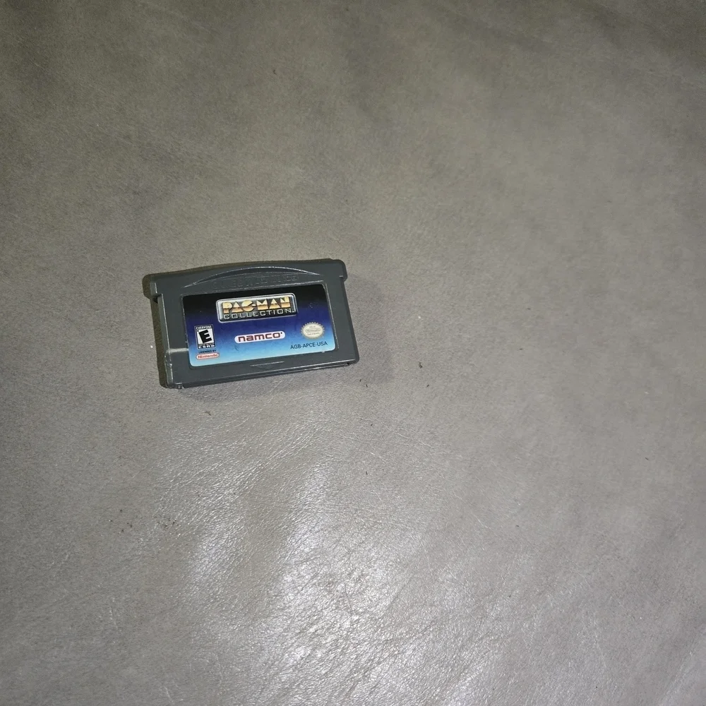 Nintendo Game Boy Advance Game Cartridges Pac- Man Collection And Super Mario 3